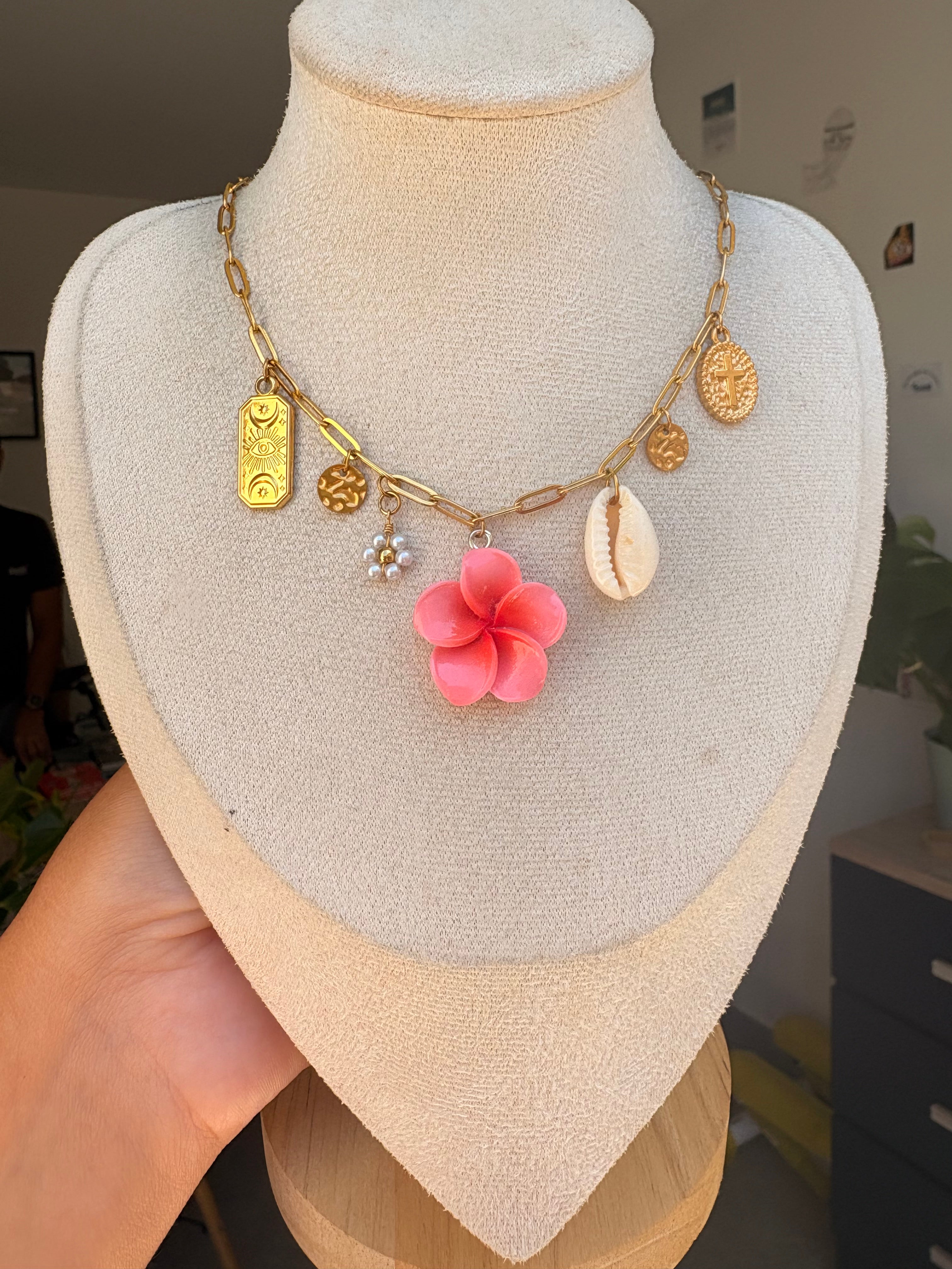 Collier Chloé  en acier inoxydable