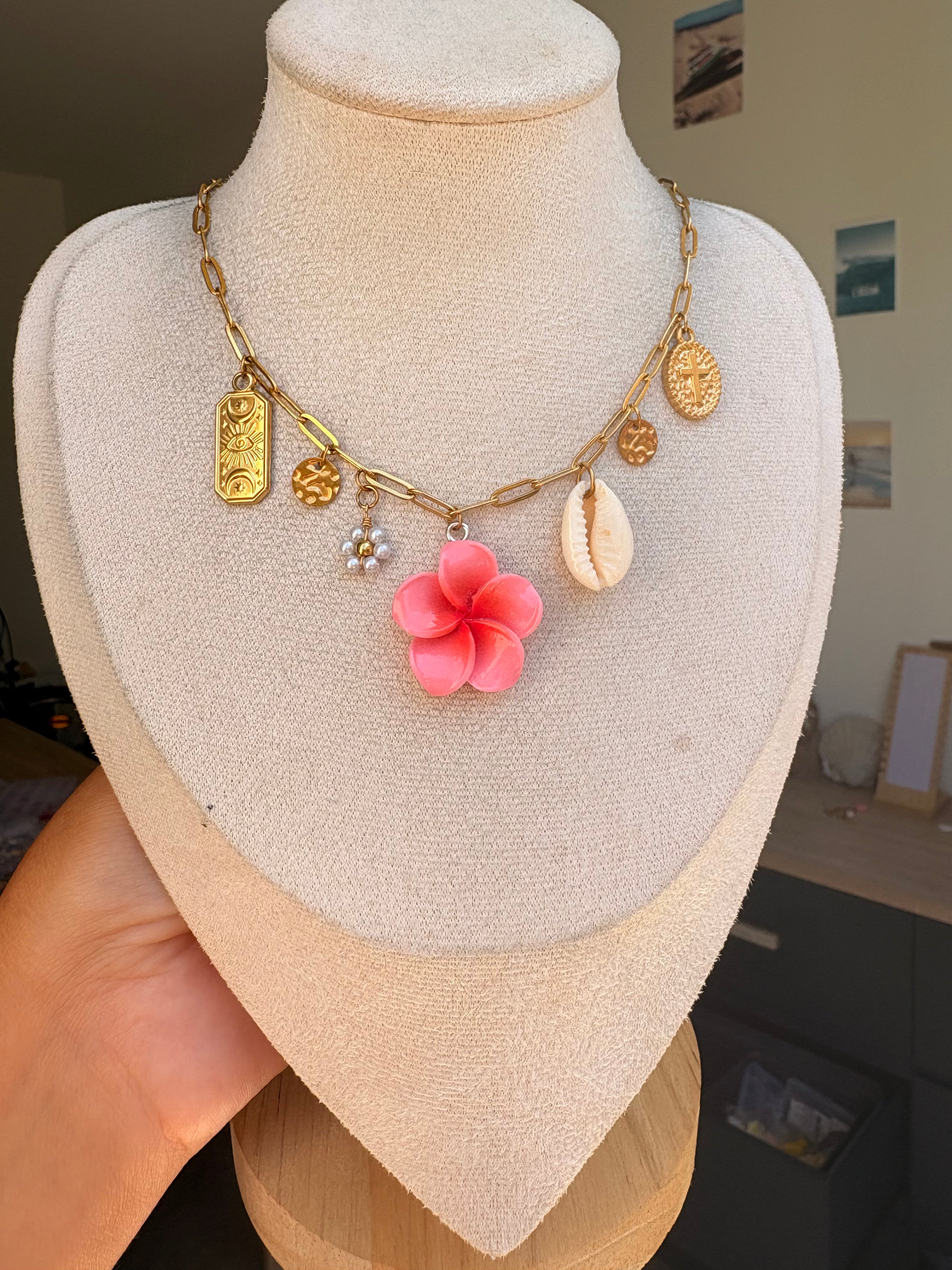 Collier Chloé  en acier inoxydable