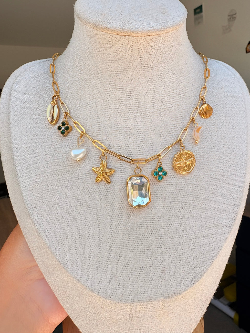 Collier Chloé  en acier inoxydable