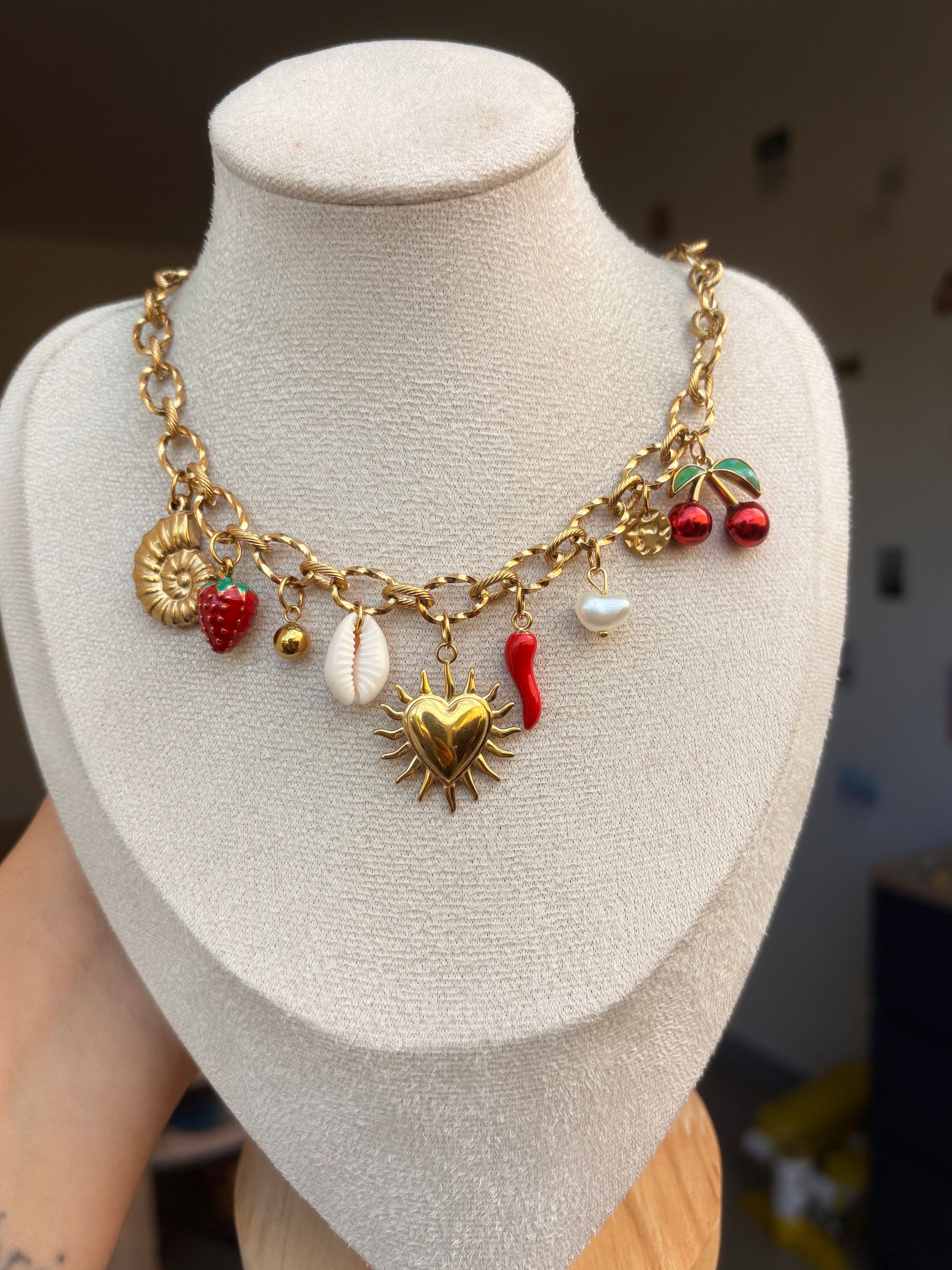 Collier Ève en acier inoxydable