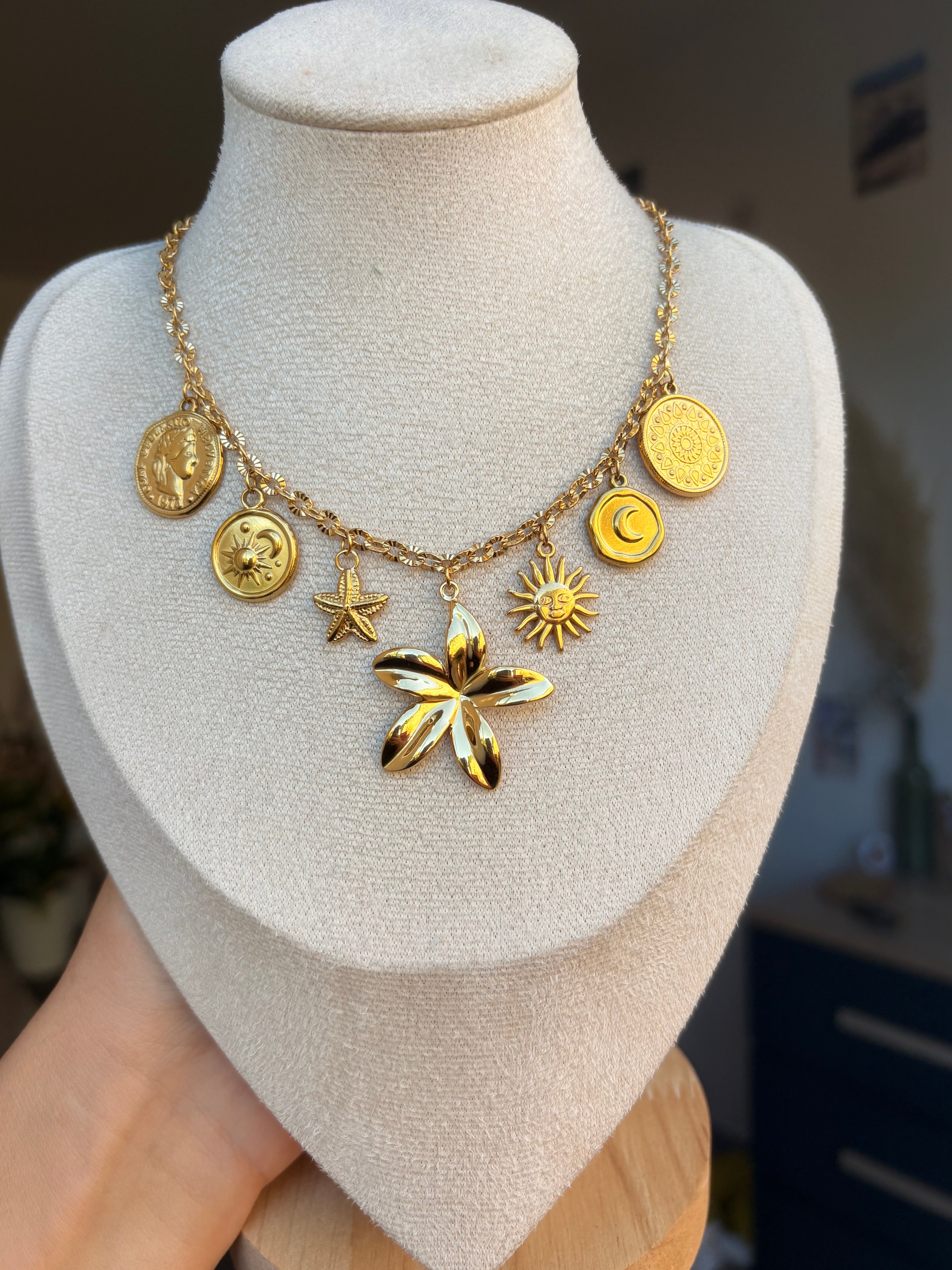 Collier Raphaëlle en acier inoxydable