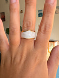 Bague ajustable maille marine en acier inoxydable