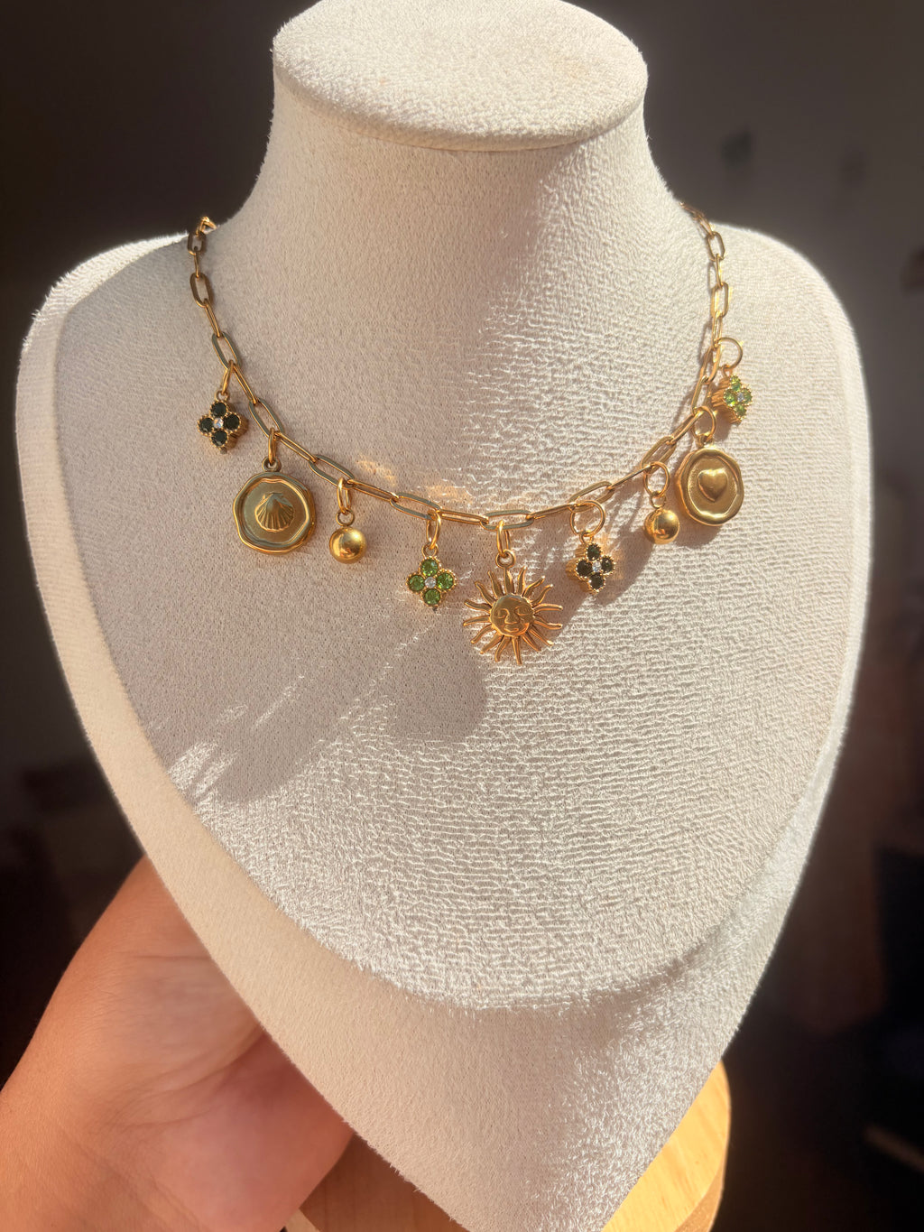 Collier alba en acier inoxydable