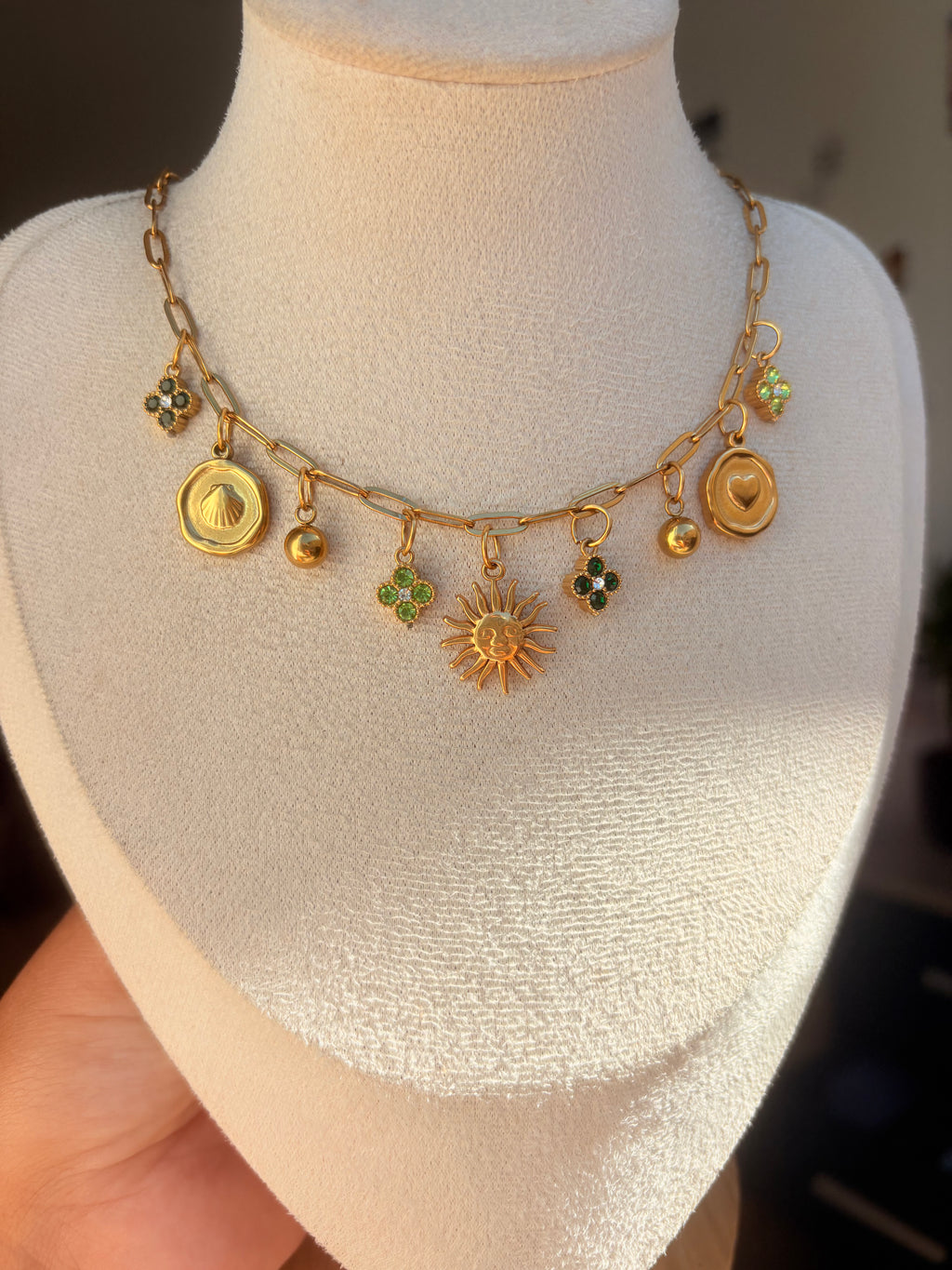Collier alba en acier inoxydable