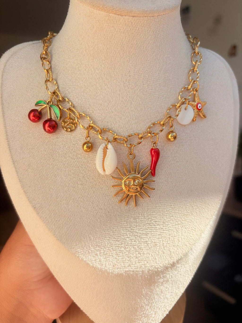 Collier Océanne en acier inoxydable