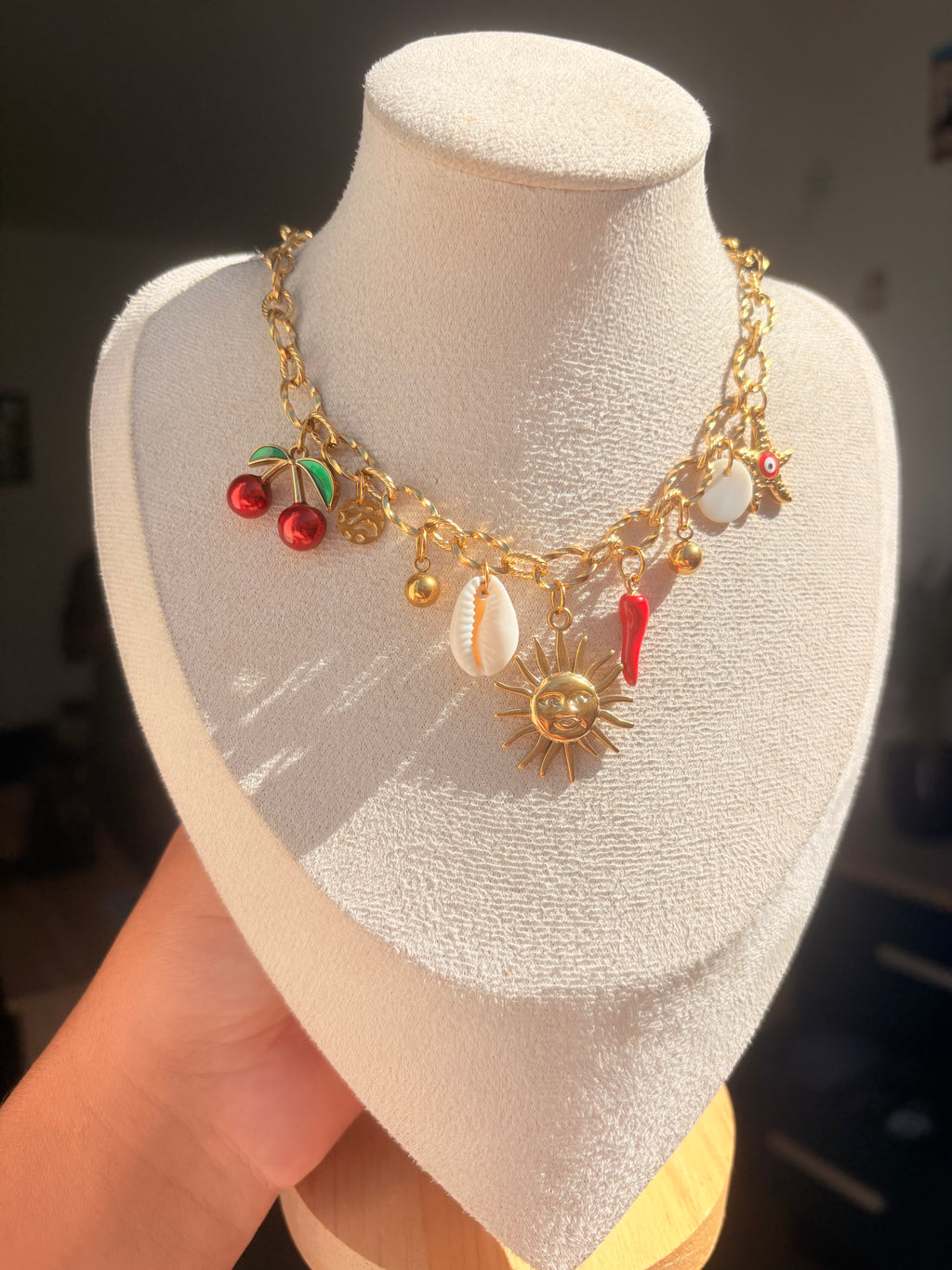 Collier Océanne en acier inoxydable