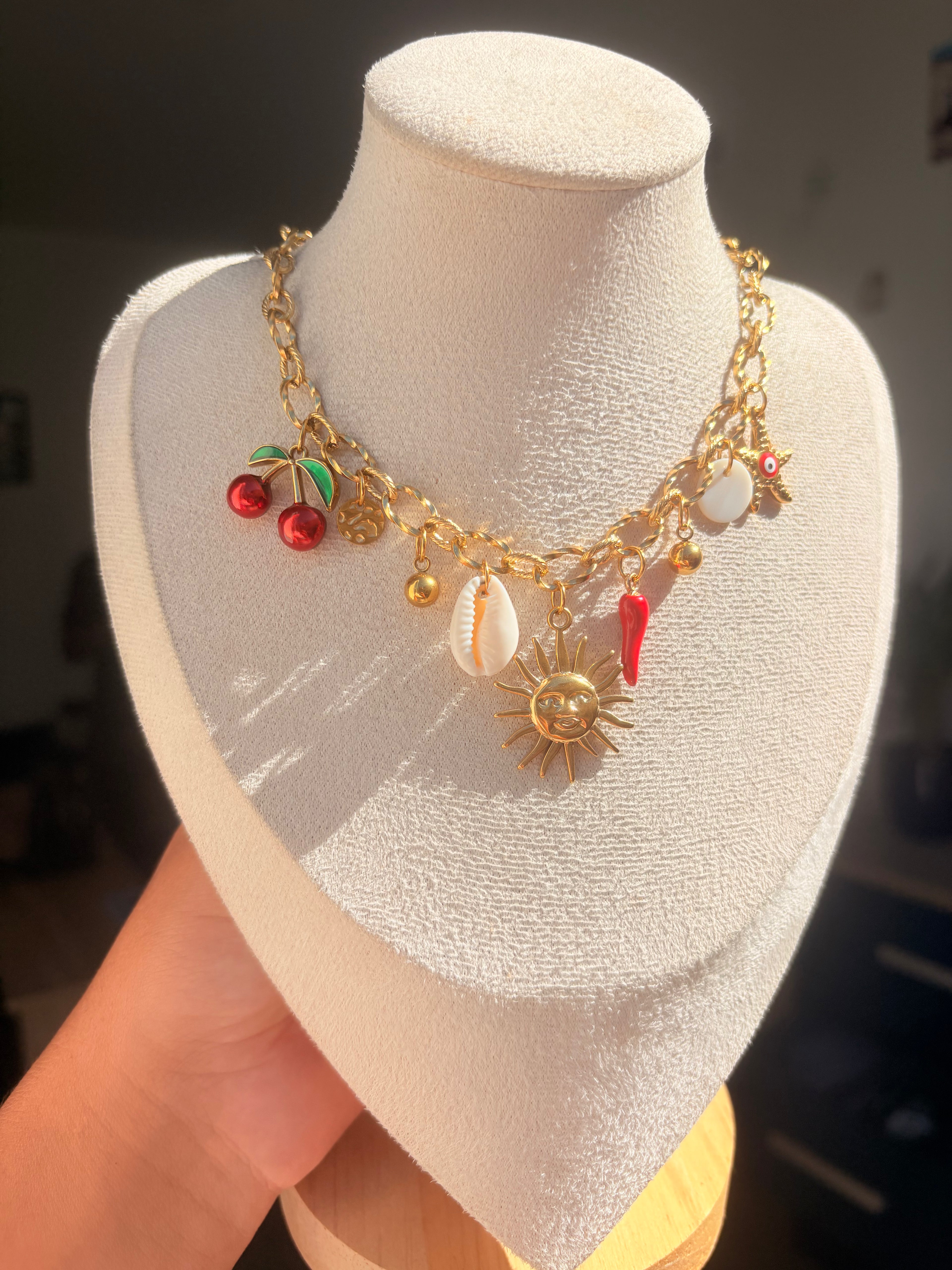 Collier Océanne en acier inoxydable